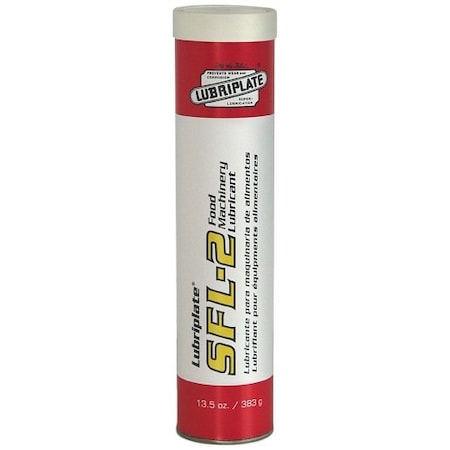 Lubriplate Aluminum Complex Grease, Multipurpose, Cartridge, Semi Solid SFL-2 14.5OZ CART ; L0198-098